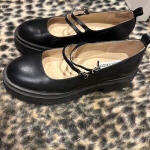 Steve Madden Black Mary Jane Shoes
